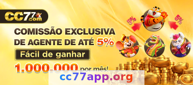 cc77: Ganhe até R$ 5000 em Bônus e Jogue Agora! | 2026 38 Imagem da página inicial 1